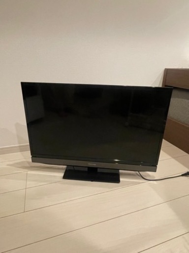 テレビ（TOSHIBA）、DVDデッキ（Panasonic）