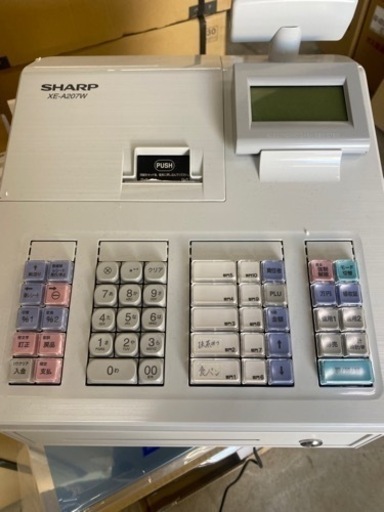 SHARP製　レジスター　XE-A207W