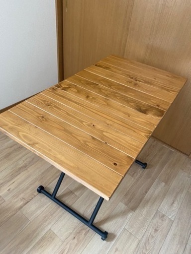 木製昇降テーブル　※不具合有り
