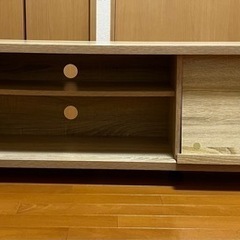 テレビボード キャスター付き 120cm幅 分解可能の画像