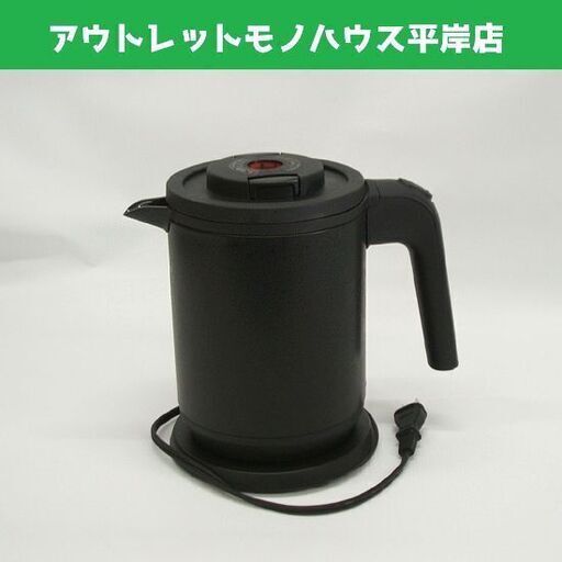 タイガー 蒸気レス 電気ケトル PCK-A080  0.8L マットブラック 2019年製　お湯 800ml ☆ PayPay(ペイペイ)決済可能 ☆ 札幌市 豊平区 平岸