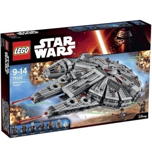 LEGO スターウォーズ　ミレニアムファルコン　完成品
