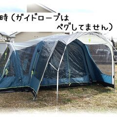 値下げ【希少・エアーテント】4人～5人用・（海外）outwell...