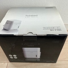 フェイススチーマー ツインバード TWINBIRD フェイスケア...