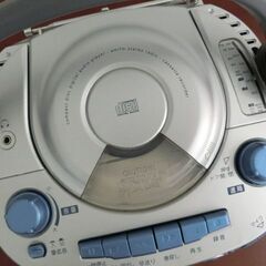 訳あり CDラジカセ RCD-390Y CD動作しませんの画像
