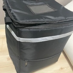 Uber eats 出前館　宅配リュックの画像
