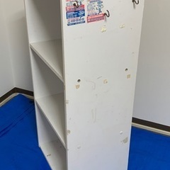 【3/13処分】　ホワイト3段ボックスの画像