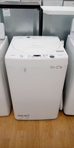 ★ジモティ割あり★ シャープ 洗濯機 ES-GE5E 5.5kg 21年製 動作確認／クリーニング済み SJ1652