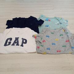 半袖　つなぎ　６点セット　GAP４点の画像