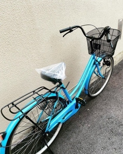 中古だけど、ピカピカに仕上がったママチャリです