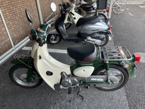 〜3/25 ホンダリトルカブ 実働 11/25までの自賠責付き