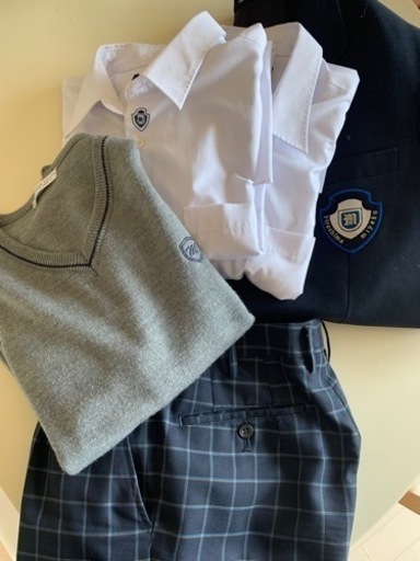 宮島工業高校　機械科　制服など一式