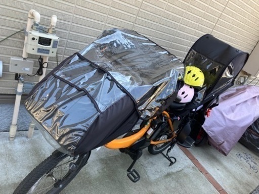 【値下げ】【1年未満】【地域限定配送無料】3人乗り電動自転車