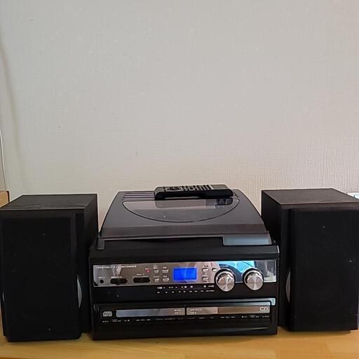 レコード・CD(ダブル)録音機能・ラジオ