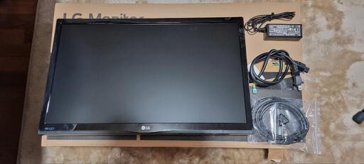 パソコンモニター LG 22MP48H-P\nとモニターアームのセット美品