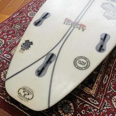 アルメリック フィーバー スパインテック 5'8\" サーフボード フィーバー スパインテック 5'8 アルメリック チャネル