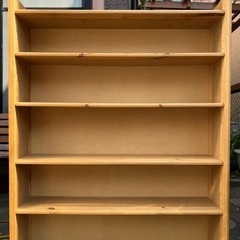 ◆お譲り予定者様あり【あげます】本棚  マガジンラック CD 文庫本の画像