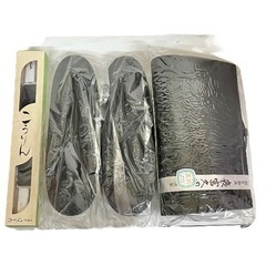 【未使用品】冠婚葬祭 和装 小物 草履 バッグ➕α おまけあり！の画像