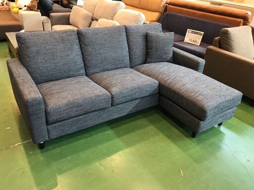 【愛品館八千代店】ニトリ　カウチソファ　NポケットA7　③