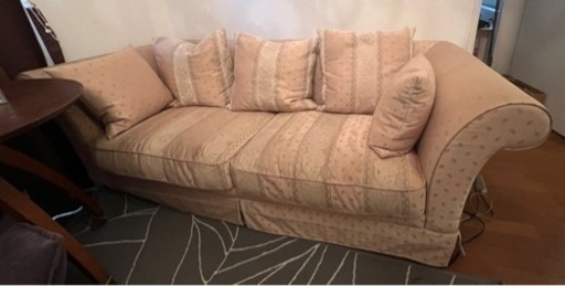 コスガ　高級　3人がけソファー