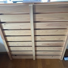 決まりました　自家製すのこ2枚