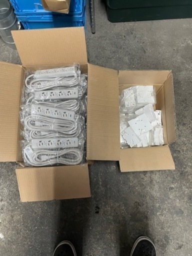 明工社OAタップ&寺田ブロックコンセント