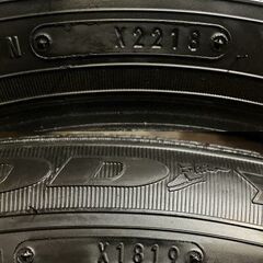 GOODYEAR DuraGrip 195/65R15 15インチ 夏タイヤ 4本 2018～19年製 バリ溝 プリウス アイシス ステップワゴン ノア等　(VTO682)クレジットカード QRコード決済可能の画像