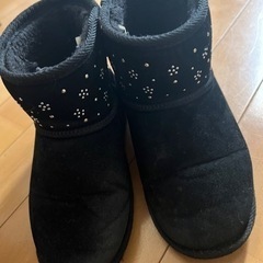 キッズビジュームートンブーツ