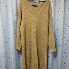 SUGAR SPOON セーターワンピ　