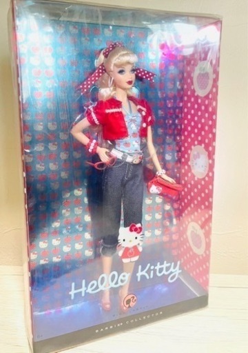 レアな限定品　バービー人形キティコラボ　美品