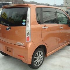 ご成約有難う御座いました。 ステラ　カスタムＲリミテッド　ＡＴ　４ＷＤ　走行 １２１０００ｋｍ　スマートキー アイドリングストップの画像