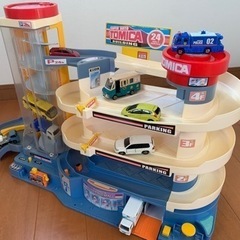 終了　トミカ　トミカパーキングタワー　トミカタワー　ミニカー　プラレール　子供　おもちゃ　玩具の画像
