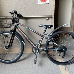 あさひ自転車製　子供用24インチ　5段変速　SODODA