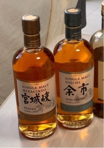 余市ノンピーテッド　宮城峡ピーテッド　NIKKA2021限定　セット