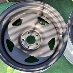 社外ホイル17x11J  Matte Blackの画像