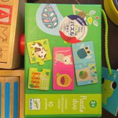 積み木2種類、パズル1種類ですの画像