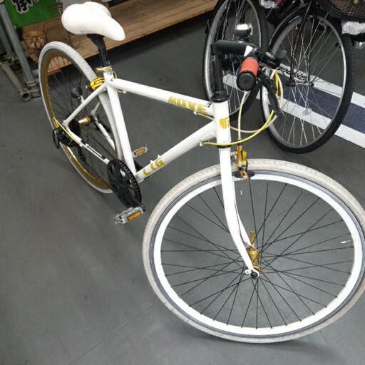 売りきれました【中古自転車】クロスバイクルック車白 (サイクルマン