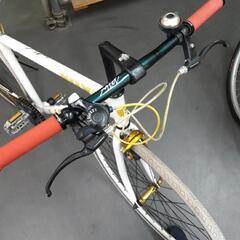 売りきれました【中古自転車】クロスバイクルック車　白の画像