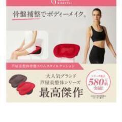 美品!!芦屋美整体 骨盤スリムスタイルクッション
の画像