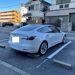 テスラ　モデル3 ロングレンジ　ワンオーナー　禁煙車
