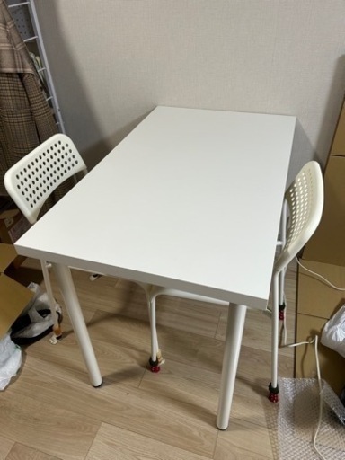 IKEA ダイニングテーブル　イス×2