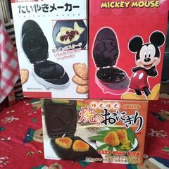 たい焼き、焼きおにぎり、ミニカステラ