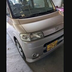 タント　薄ピンク　スタッドレスタイヤ　バックカメラ　現状渡し　車...