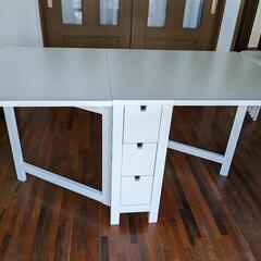 IKEA ダイニングテーブル NORDEN( ノールデン) 白