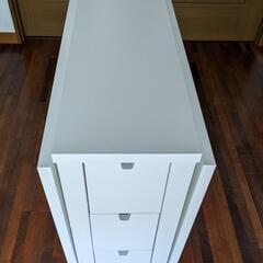 IKEA ダイニングテーブル NORDEN( ノールデン) 白の画像