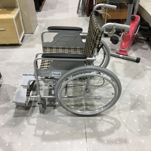 ハンドブレーキ付き  車いす
