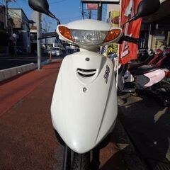 NO.4642　ＪＯＧ ＤＸ（ジョグデラックス）　水冷４サイクル　フューエルインジェクション車　ディスクブレーキ　キャストホイール　ホワイト　☆彡の画像