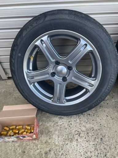 『最終値下げ‼️』RAYZ TRD TF-1 15インチ タイヤホイールセット