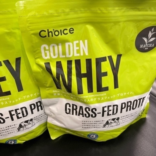 プロテイン　ホエイ　抹茶　1kg×2 新品未開封