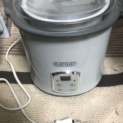 D-STYLIST YOGURT& CHEESE MAKER ヨーグルト&チーズメーの画像